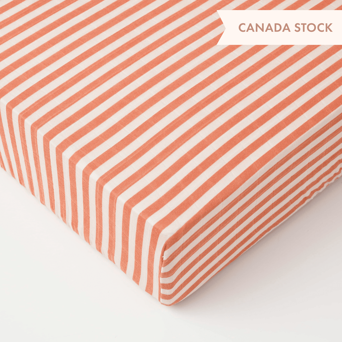 Fitted Crib Sheet - Stripes - Canada Stock