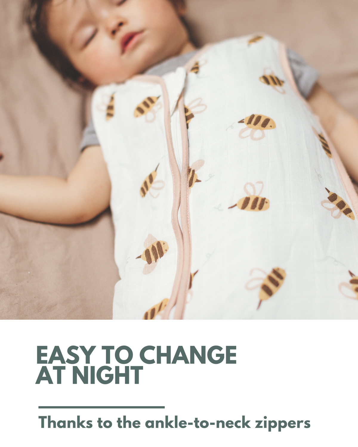 Muslin Sleeping Bag - Fruit