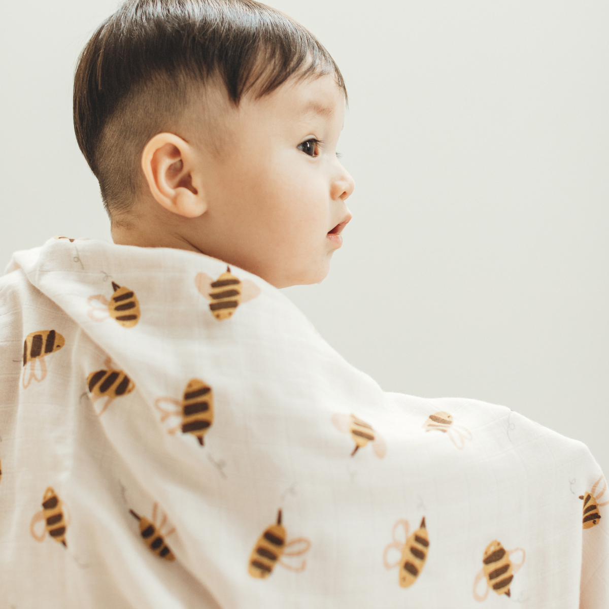 Toddler Muslin Blanket - Bees