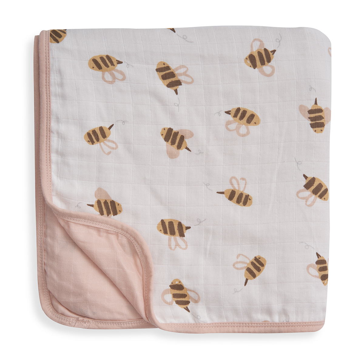 Toddler Muslin Blanket - Bees