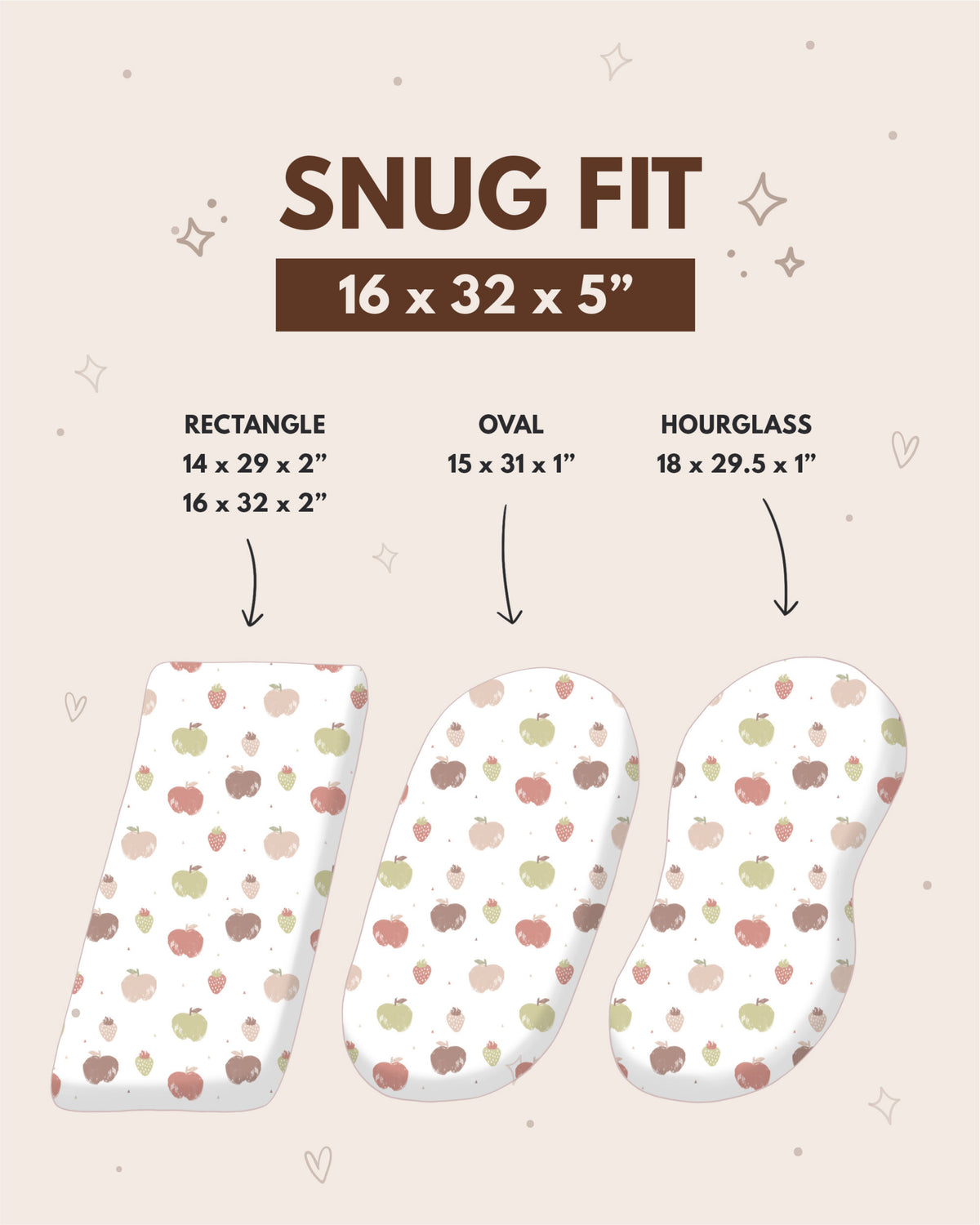 Bassinet Sheet - Fruit