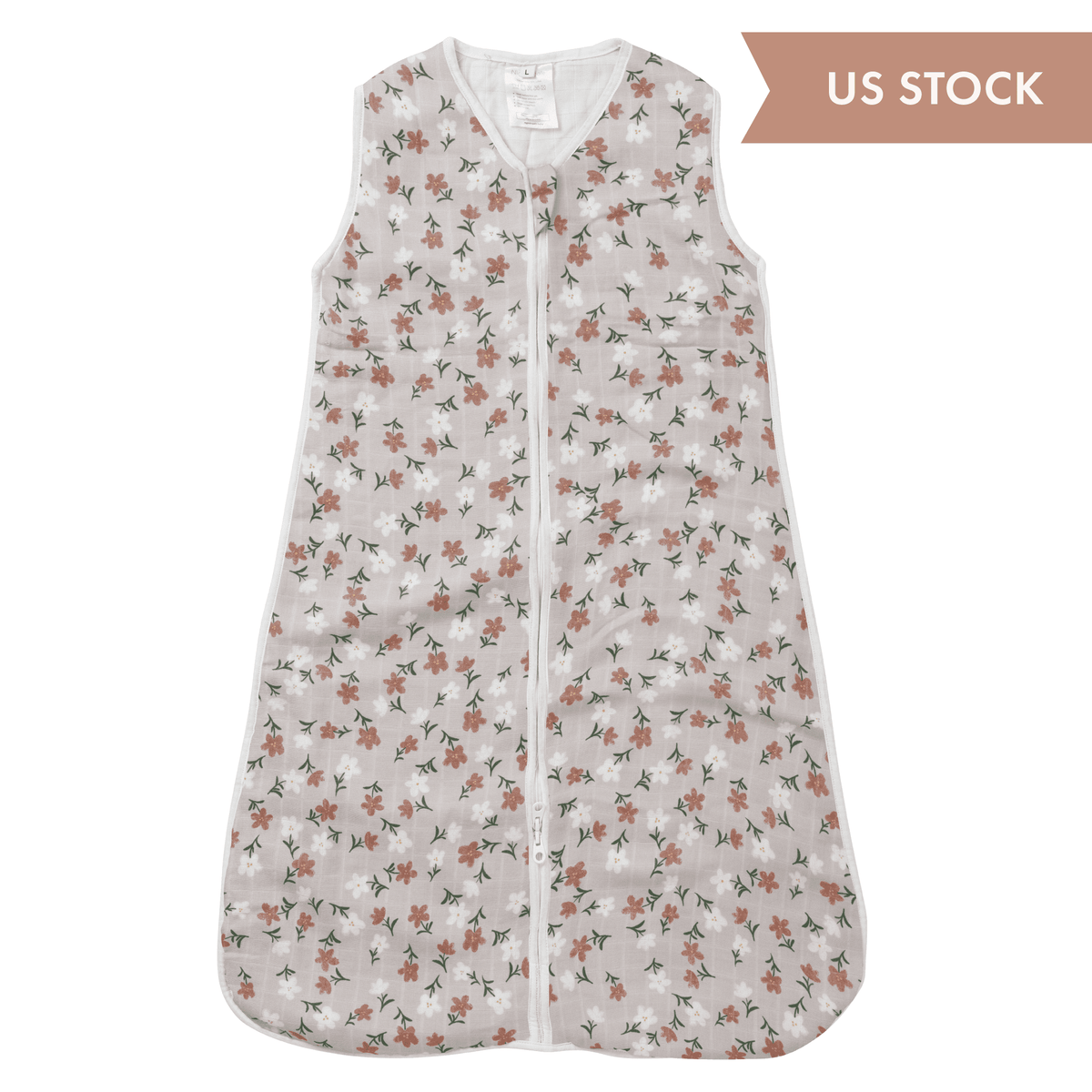 Muslin Sleeping Bag - Floral